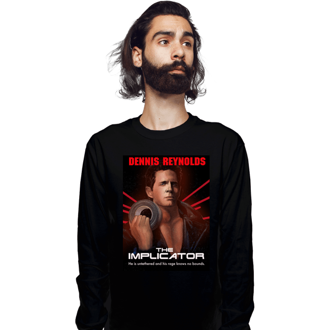 Daily_Deal_Shirts Long Sleeve Shirts, Unisex / Small / Black The Implicator