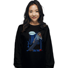 Load image into Gallery viewer, Secret_Shirts Long Sleeve Shirts, Unisex / Small / Black A Halloween Criminal
