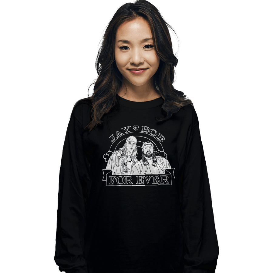 Shirts Long Sleeve Shirts, Unisex / Small / Black Jay & Bob