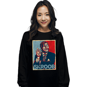 Daily_Deal_Shirts Long Sleeve Shirts, Unisex / Small / Black Skroob Hope