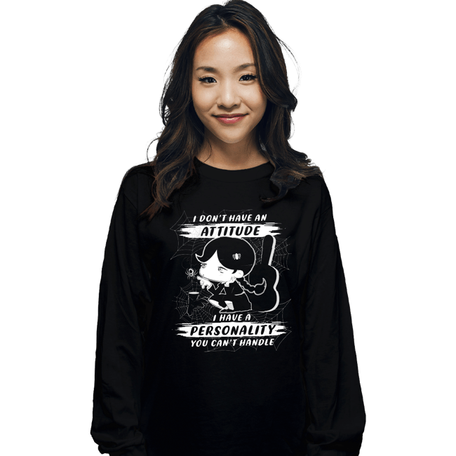 Secret_Shirts Long Sleeve Shirts, Unisex / Small / Black My Personality