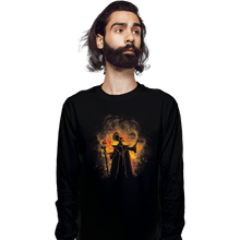 Load image into Gallery viewer, Shirts Long Sleeve Shirts, Unisex / Small / Black Jafar Art
