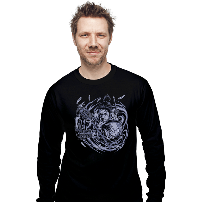 Secret_Shirts Long Sleeve Shirts, Unisex / Small / Black Shinobi of Divine Heir
