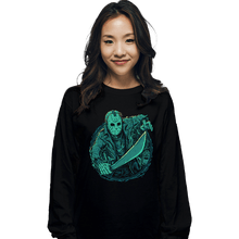 Load image into Gallery viewer, Daily_Deal_Shirts Long Sleeve Shirts, Unisex / Small / Black The Crystal Lake Slasher
