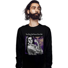 Load image into Gallery viewer, Secret_Shirts Long Sleeve Shirts, Unisex / Small / Black No Power Over Me Secret Sale
