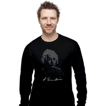Load image into Gallery viewer, Shirts Long Sleeve Shirts, Unisex / Small / Black Einstein
