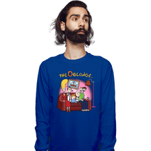 Load image into Gallery viewer, Daily_Deal_Shirts Long Sleeve Shirts, Unisex / Small / Royal Blue The Oblongs
