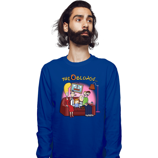 Daily_Deal_Shirts Long Sleeve Shirts, Unisex / Small / Royal Blue The Oblongs
