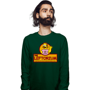 Secret_Shirts Long Sleeve Shirts, Unisex / Small / Forest Leftorium