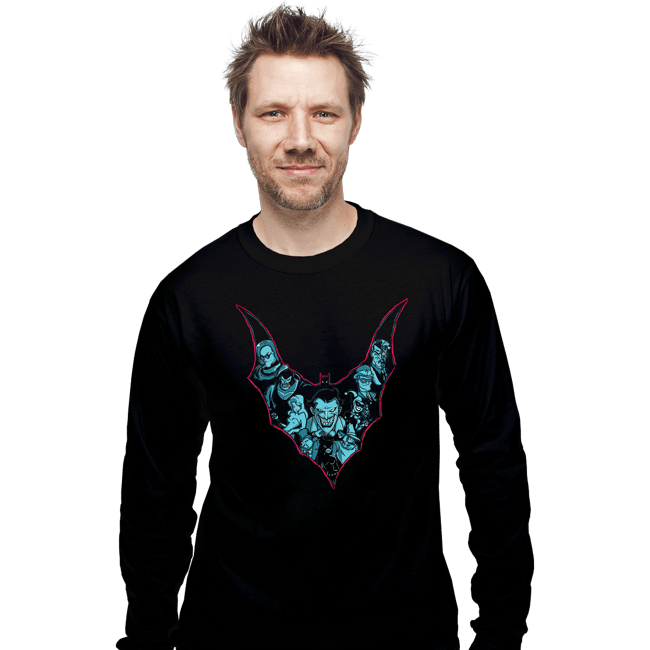 Secret_Shirts Long Sleeve Shirts, Unisex / Small / Black Shadow Villains