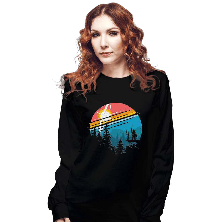 Shirts Long Sleeve Shirts, Unisex / Small / Black Galactic Victory