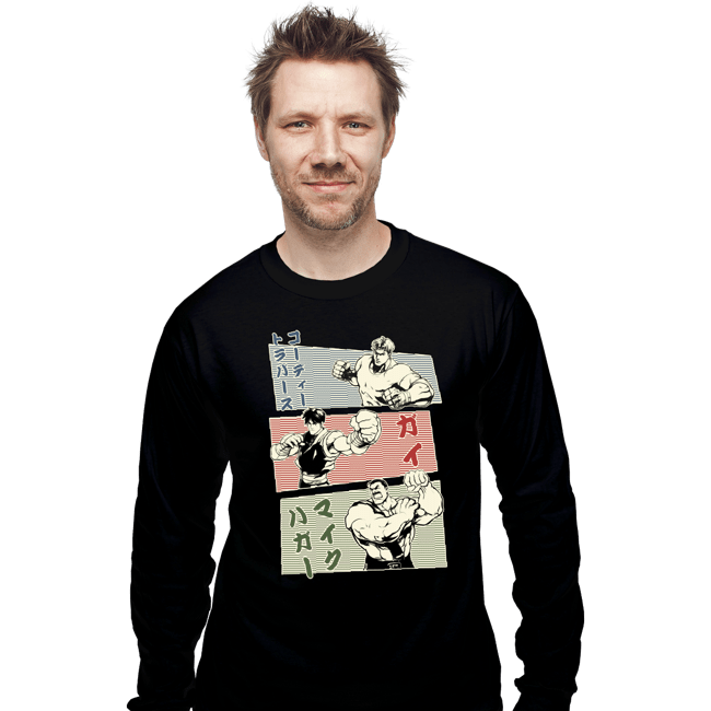 Secret_Shirts Long Sleeve Shirts, Unisex / Small / Black Final Fight