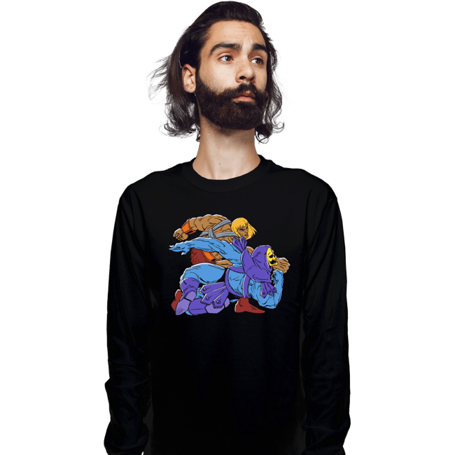 Secret_Shirts Long Sleeve Shirts, Unisex / Small / Black The Blond Knight Returns!