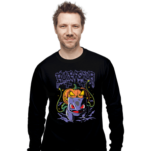 Shirts Long Sleeve Shirts, Unisex / Small / Black Spookasaur