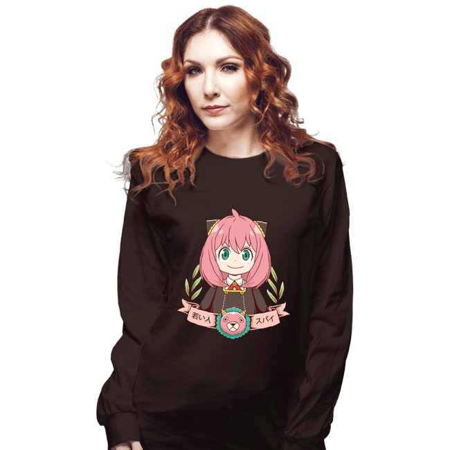 Secret_Shirts Long Sleeve Shirts, Unisex / Small / Dark Chocolate The Young Spy