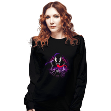 Load image into Gallery viewer, Daily_Deal_Shirts Long Sleeve Shirts, Unisex / Small / Black Black Symbiote
