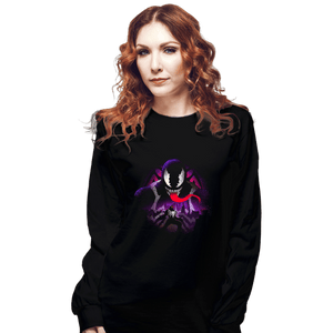 Daily_Deal_Shirts Long Sleeve Shirts, Unisex / Small / Black Black Symbiote