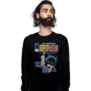 Shirts Long Sleeve Shirts, Unisex / Small / Black The Incredible Bat