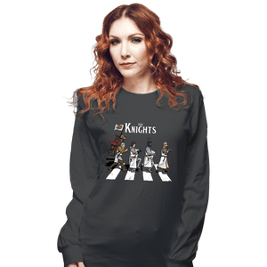 Daily_Deal_Shirts Long Sleeve Shirts, Unisex / Small / Charcoal The Knights Road