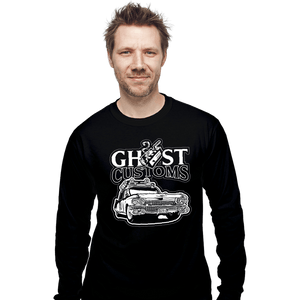 Daily_Deal_Shirts Long Sleeve Shirts, Unisex / Small / Black Ghost Customs