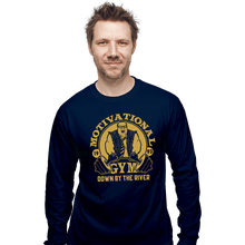 Load image into Gallery viewer, Secret_Shirts Long Sleeve Shirts, Unisex / Small / Navy Foley&#39;s Gym
