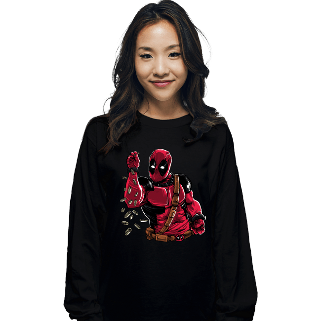 Secret_Shirts Long Sleeve Shirts, Unisex / Small / Black Salt And Bullets