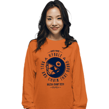 Load image into Gallery viewer, Shirts Long Sleeve Shirts, Unisex / Small / Orange Bow Wow
