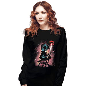 Shirts Long Sleeve Shirts, Unisex / Small / Black Legendary Warrior