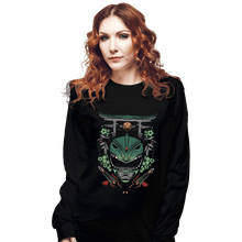 Load image into Gallery viewer, Shirts Long Sleeve Shirts, Unisex / Small / Black Green Ranger
