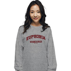 Secret_Shirts Long Sleeve Shirts, Unisex / Small / Sports Grey Euphoria High School