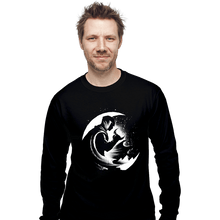 Load image into Gallery viewer, Daily_Deal_Shirts Long Sleeve Shirts, Unisex / Small / Black The Crescent Moon
