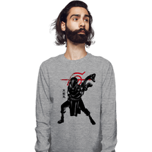Load image into Gallery viewer, Shirts Long Sleeve Shirts, Unisex / Small / Sports Grey Crimson snake
