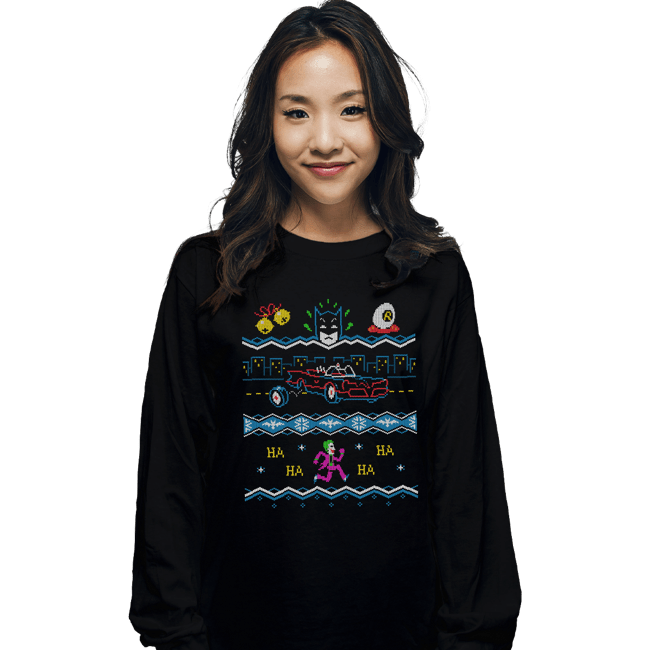 Secret_Shirts Long Sleeve Shirts, Unisex / Small / Black Jingle Smells