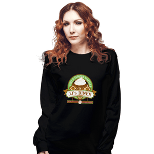 Shirts Long Sleeve Shirts, Unisex / Small / Black JJ's Diner