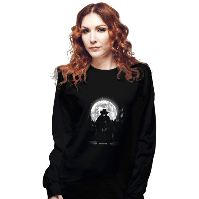 Shirts Long Sleeve Shirts, Unisex / Small / Black Moonlight Vendetta