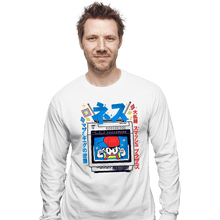 Load image into Gallery viewer, Secret_Shirts Long Sleeve Shirts, Unisex / Small / White Retro Player
