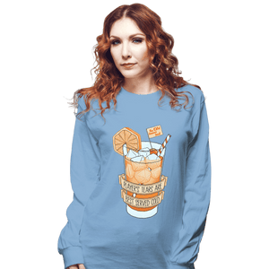 Shirts Long Sleeve Shirts, Unisex / Small / Powder Blue Player's Tears