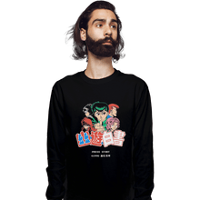 Load image into Gallery viewer, Shirts Long Sleeve Shirts, Unisex / Small / Black YuYu Pixels
