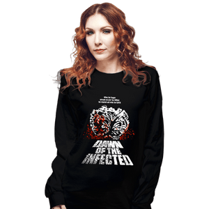 Daily_Deal_Shirts Long Sleeve Shirts, Unisex / Small / Black Dawn Of The Infected
