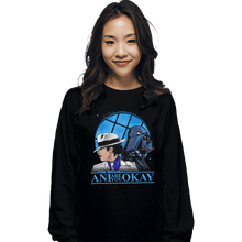 Load image into Gallery viewer, Shirts Long Sleeve Shirts, Unisex / Small / Black Are You Ok Ani

