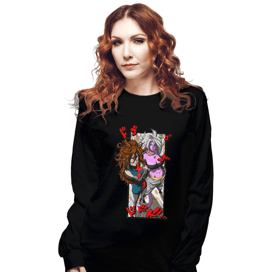Shirts Long Sleeve Shirts, Unisex / Small / Black C21 JOJO