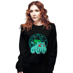 Secret_Shirts Long Sleeve Shirts, Unisex / Small / Black Bulba-thulhu