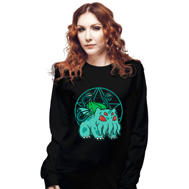 Secret_Shirts Long Sleeve Shirts, Unisex / Small / Black Bulba-thulhu