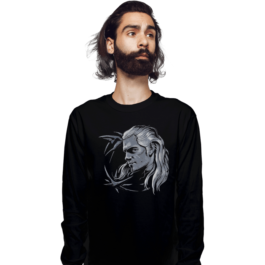 Shirts Long Sleeve Shirts, Unisex / Small / Black Monster Slayer