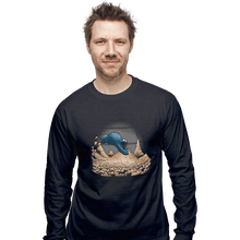 Load image into Gallery viewer, Daily_Deal_Shirts Long Sleeve Shirts, Unisex / Small / Dark Heather Cookies
