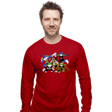 Load image into Gallery viewer, Shirts Long Sleeve Shirts, Unisex / Small / Red Fox Force
