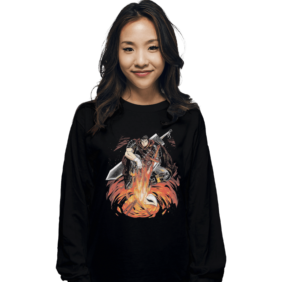 Secret_Shirts Long Sleeve Shirts, Unisex / Small / Black Dark Guts