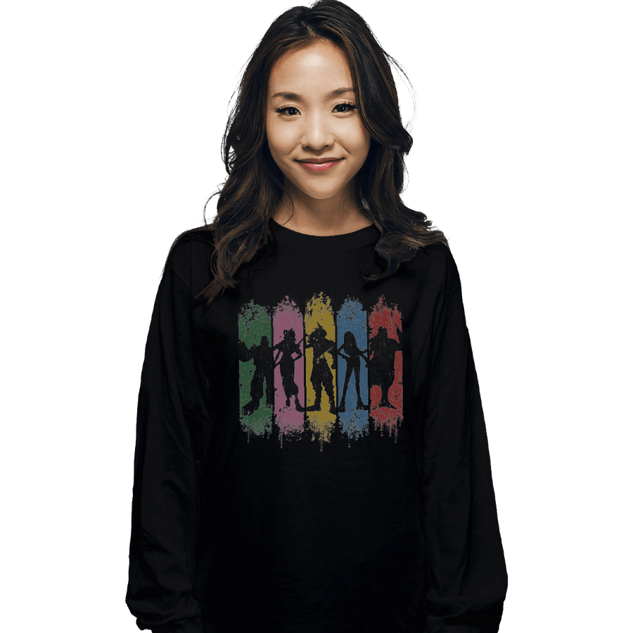 Shirts Long Sleeve Shirts, Unisex / Small / Black Shadows Of Avalanche