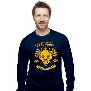 Shirts Long Sleeve Shirts, Unisex / Small / Navy Chocobo Grand Prix