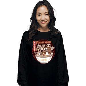 Shirts Long Sleeve Shirts, Unisex / Small / Black Mogwai Night Ramen